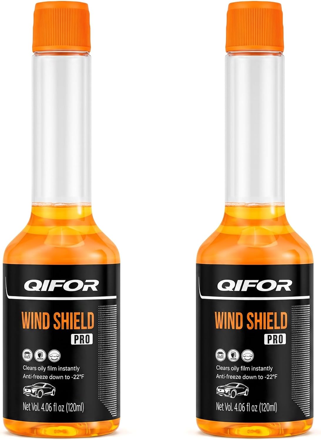Concentrated Windshield Washer Fluid for Car Auto Windows,2Pcs